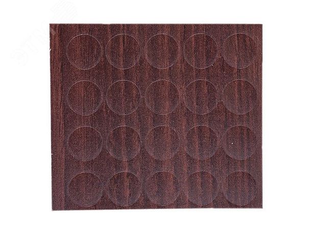 Заглушка самоклеящаяся D18 венге (21 шт.) - 6 1982 4 Европартнер