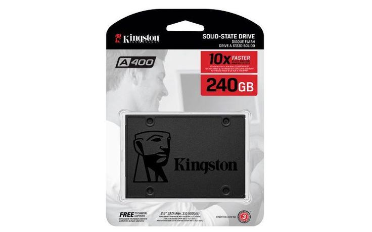 Накопитель твердотельный SA400S37/240G 240GB SSDNow A400 SSD SATA 3 2.5 (7мм) KINGSTON 1000428135