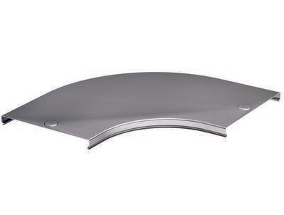 Крышка на угол CPO 90 горизонтальный 90° осн.400, цинк-ламельная в комплекте с метизами и пластинами PTCE | 38006KZL DKC ДКС