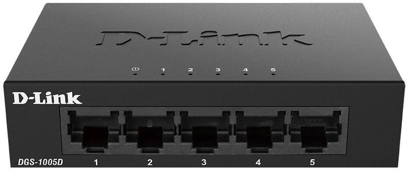 Коммутатор неуправляемый DGS-1005D/J2A 5G D-Link 1841640
