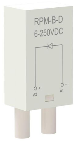 Модуль защиты для реле диод 6-250В DC | RPM-B-D-DC6-250V ONI IEK