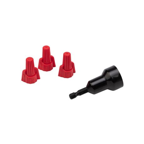 Соединительный изолирующий зажим с лепестками СИЗ-13 ø 13 мм (1,5-16 мм²), красный (10 шт./уп.) | 08-0758-10 REXANT MEET