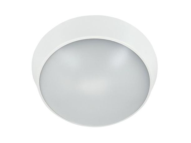 Светильник светодиодный WP 15 C 18W OP 840 D220 WH 220х80мм 18Вт 4000К IP65 ЖКХ круглый пылевлагозащ. бел.   15071524503