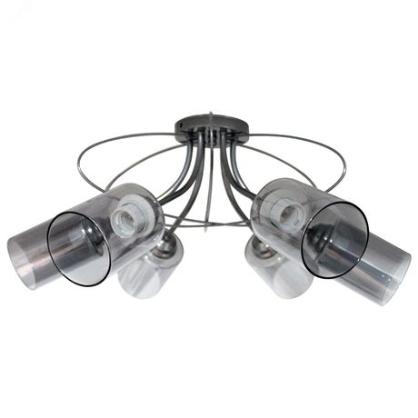 Светильник Орбиталь 161 хром (Плафон 8386) НСБ 01-6х60-106 Е27 ИУ - 1005404478 Элетех