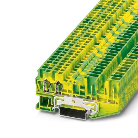 Модуль клеммный заземляющий с пружинными зажимами ST 2.5-QUATTRO/2P-PE Phoenix Contact 3040041