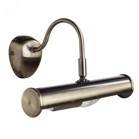 Подсветка для картин PICTURE LIGHTS BASIC E14 1х40Вт Металл Бронза - A5023AP-1AB Arte Lamp
