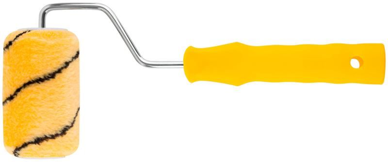 Валик полиакриловый с черной полоской диам. 40/61мм ворс 10.4мм 100мм беж. FIT 01851 РОС