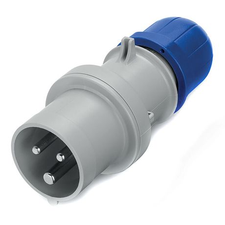 Вилка кабельная 16A 2P+E IP44 переносная 230V - DIS2131633 ДКС