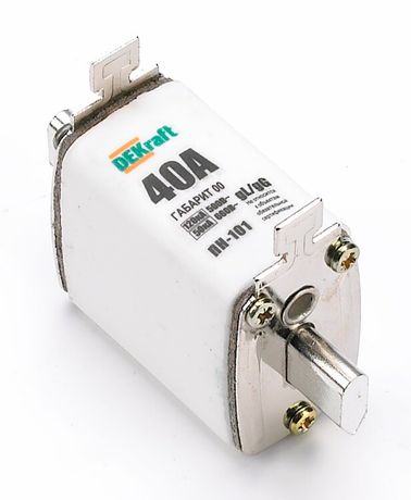 Предохранитель ножевой тип 33, габарит 00, 12А П | 21332DEK DEKraft APC