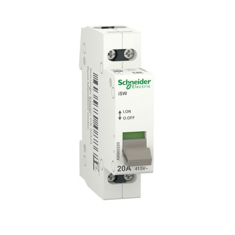 Выключатель нагрузки iSW 2П 20A | A9S60220 Schneider Electric APC