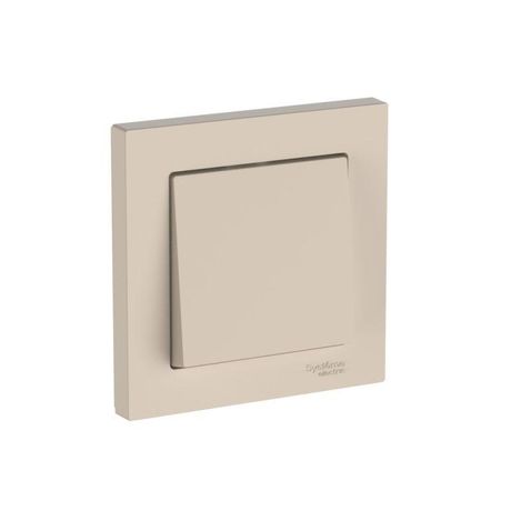 Выключатель 1-кл. AtlasDesign (сх. 1) 10AX быстрозажим. клем. в сборе песочн. SE ATN001212S APC