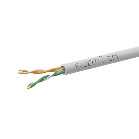 Кабель витая пара U/UTP кат.5E 2х2х24AWG solid Cu PVC In. Standard 500м (м) SUPRLAN 01-0224-2 Net.on