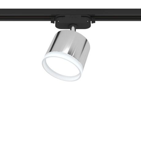 Светильник трековый ARTLINE поворотный 85х85х70мм GX53 230В алюм./пластик. 4кв.м хром. Ritter 59863 7