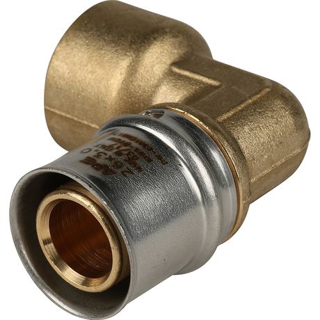 Угольник ВР 3/4'х26 переходной, для металлопластиковых труб прессовой - RG008S9C4F6R1E STOUT SFP-0010-003426