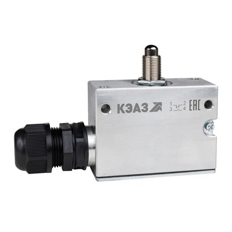 Микропереключатель МП-1202м/01 (толкатель шток крепление комбинированное не торцевое) | 347467 КЭАЗ