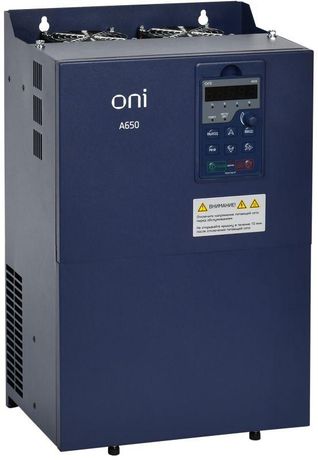 Преобразователь частоты A650 380В 3Ф 90кВт 176А тор. M | A650-33E90TM ONI IEK