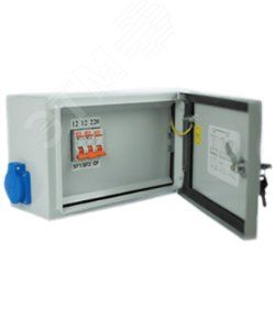 Ящик с понижающим трансформатором ЯТП-0.25 У3 220/24В 3 автомата IP54 Электротехник ET011153