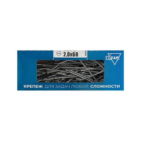 Гвоздь финишный 2х60 оцинк. (уп.300г) Tech-Krep/Zitar 104847