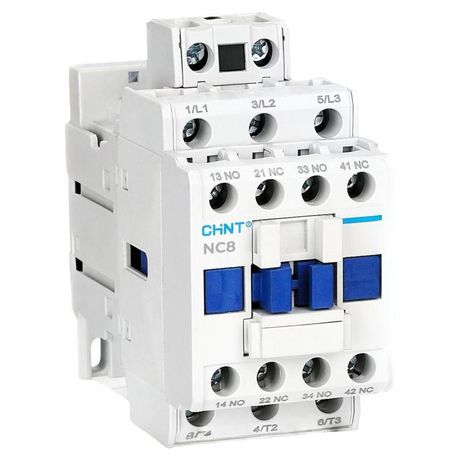 Контактор NC8-18/W 3P 18А AC/DC (24~60В) 1НО+1НЗ (R) | 572285 CHINT