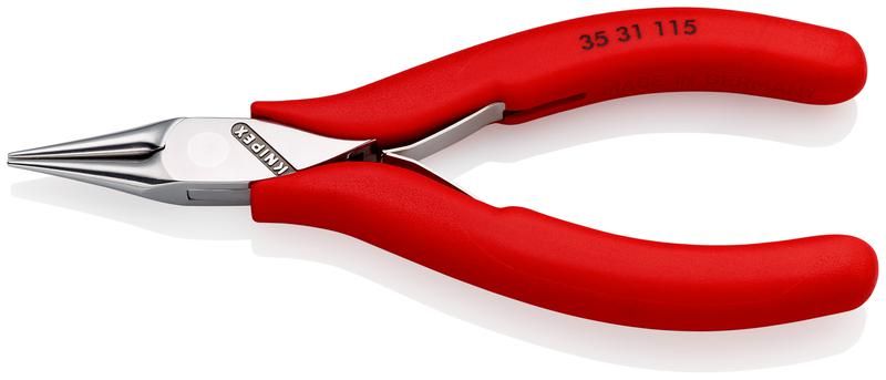 Круглогубцы захватные для электроники L-115мм обливные рукоятки Knipex KN-3531115