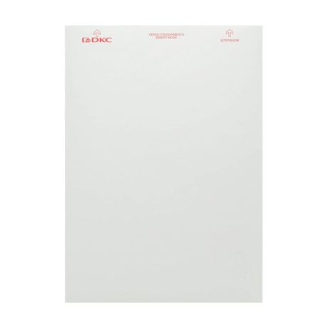 Табличка маркировочная 12х9мм. Полиэстер. Белая (286 шт. на пластине, упак. по 10 листов) - SITFP0912W ДКС