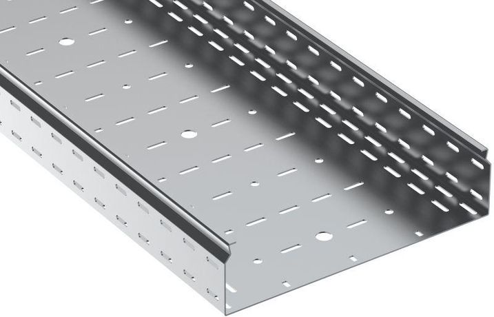 Лоток листовой перфорир. 100х400 L3000 сталь 2.0мм ESCA 7 IEK CLP10-100-400-200-3