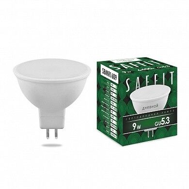 Лампа светодиодная SBMR1609 9W 6400K 230V GU5.3 MR16 | 55086 SAFFIT FERON