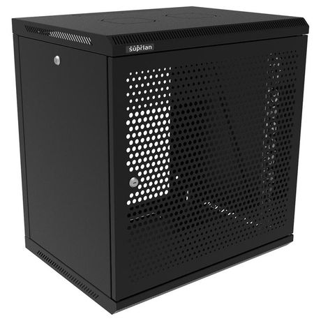 Шкаф телекоммуникационный настенный ТВС-12U-600-450-ПР-9005 SUPRLAN 05-2125-B Net.on