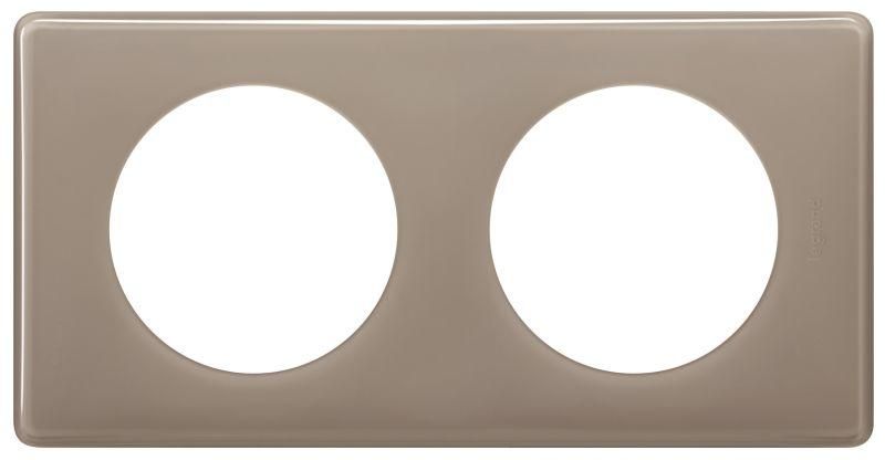 Рамка 2-м Celiane кофейн. глянец Leg 066612 Legrand