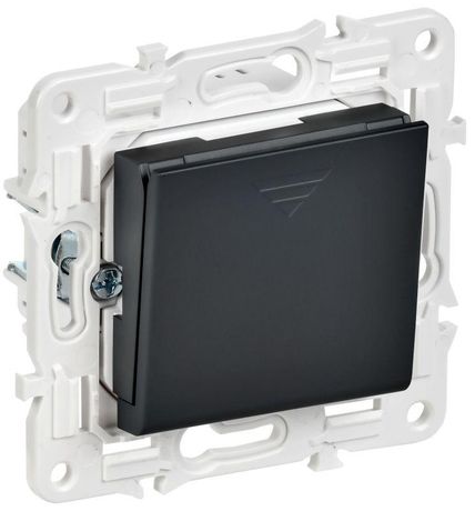 Выключатель карточный SKANDY 30А SK-V15Bl черн. IEK SK-V11-0-10-K02