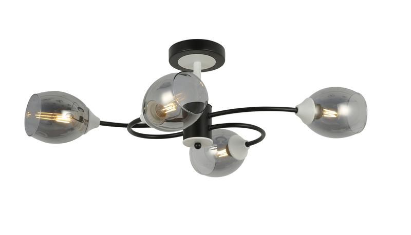 Светильник подвесной Mystic E27х4 60Вт IP 20 - FR5227PL-04B FREYA