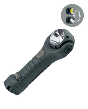 Фонарь рабочая автомобильная серия аккум/3Вт+4ВтCOB+крас/съемLi-ion18650 1200mAh/USB/магн - KOC705Lit Космос