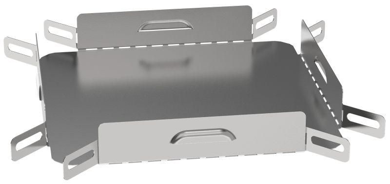 Ответвитель для лотка 35х50 0.6мм ESCA 3 IEK ES3-KR-035-050-06