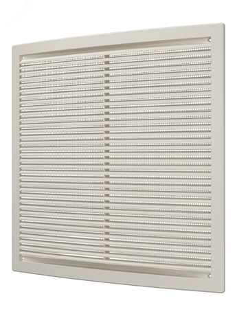 Решетка вентиляционная вытяжная, из ABS пластика 340х340, цвет Слоновая кость - 3434РЦ Ivory ЭРА 18025