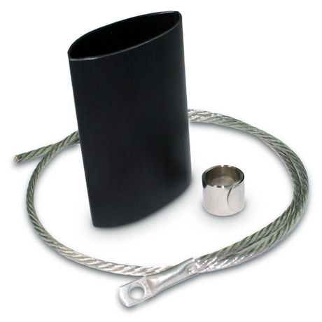 Комплект заземления металлорукава в изоляции термоусаживаемый КЗМТ 500 (15-25) | zeta50381 ГОФРОМАТИК ЗЭТА