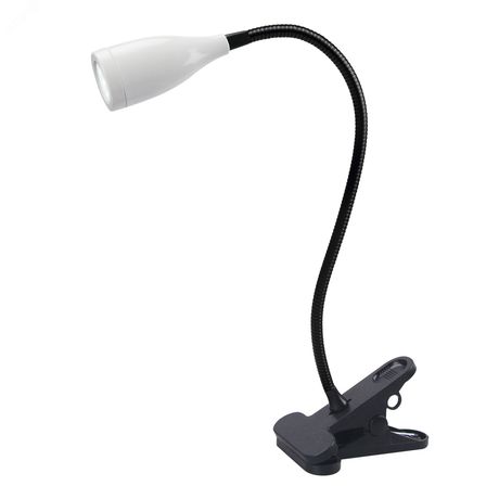 Светильник настольный светодиодный прищепка Механический выключатель ULM-D501 4W/4000K WHITE Белый - UL-00010745 Uniel