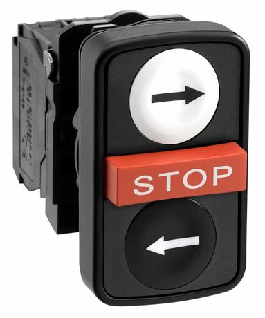 КНОПКА 22ММ ТРОЙНАЯ С МАРКИРОВКОЙ XB5AA711237 | Schneider Electric APC