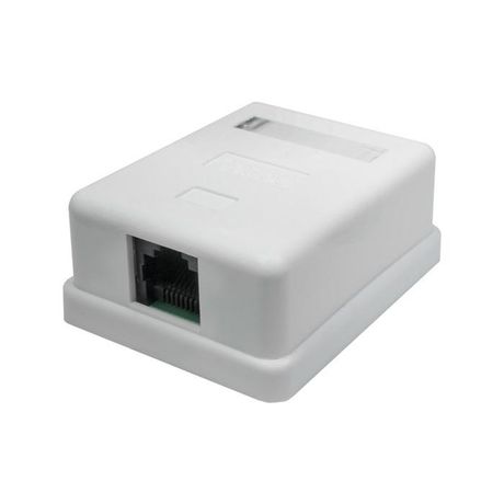 Розетка компьютерная 8P8C (RJ-45) UTP Cat5e 1 порт (DIY упак.) - 10-0307-1 Net.on
