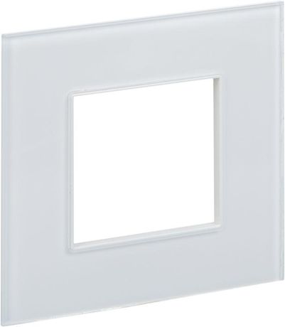 Рамка 1-м SKANDY SK-F21W стекло арктич. бел. IEK SK-M12-G-K01