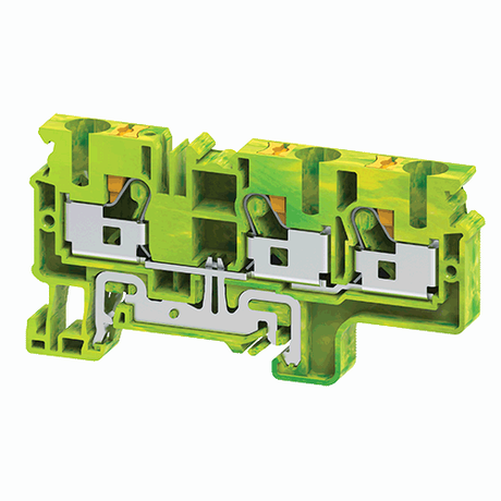 Клемма заземляющая push-in OptiClip CPG-10-TRIPLET-PE-I-(0,5-10)-PEN | 331861 КЭАЗ