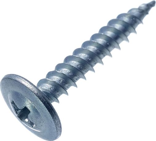 Саморез металл-металл 4.2х19 прессшайба цинк (уп.18шт) европодвес СТРОЙМЕТИЗ 2050071