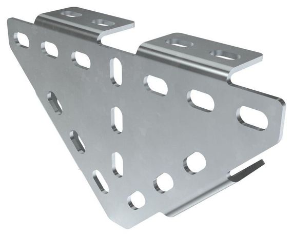 Косынка монтажная c отгибом под 90град EZ | CKS10-TCO-90-EZ IEK