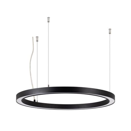 Светильник светодиодный SP-CIRCLE-HANG-O3535-D600-35W Warm3000 (RAL9005 120 deg 230В) IP40 LED алюм. Arlight 049362