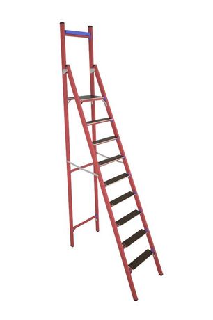 Стремянка стеклопластиковая диэлектр. с вертикальной опорой СВД-2.3 Евро Телеком Диэлектрик Д413752