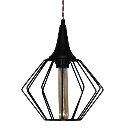 Светильник Форма 211 черн.муар (Плафон Ромб) НСБ 01-60-142 Е27 ИУ - 1005404241 Элетех