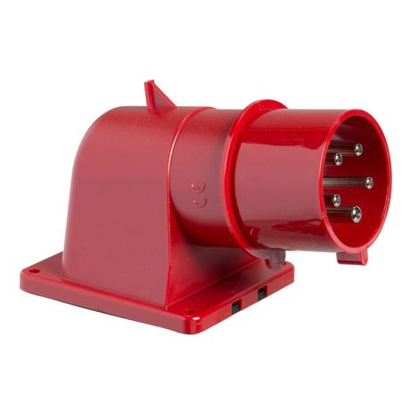 Вилка силовая 16А 3P+E IP44 380В скрытая установка - 81808 APC