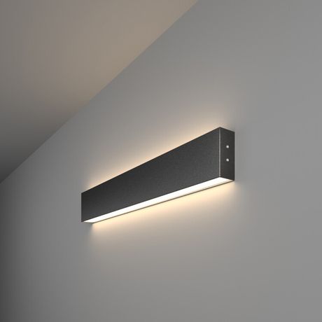 Светильник светодиодный накладной линейный двусторонний 53см 20W 4200K черная шагрень (101-100-40-53) | a042924 Elektrostandard