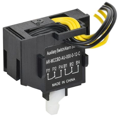 Дополнительный контакт ARMAT совмещённый с аварийным левый для MCCB типоразмер S 1NO1NC - AR-MCCBD-AU-000-0-12-C IEK