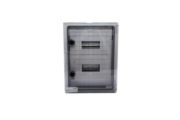 Корпус щита распределительного 300х400х165мм Din-рейки 24M (2х12) навесной пластик Cetinkaya Pano CP5113