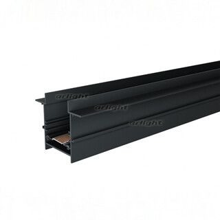 Трек встраиваемый MAG-TRACK-4560-FDW-2000 (BK) (arlight, IP20 Металл, 3 года) | 034679 Arlight